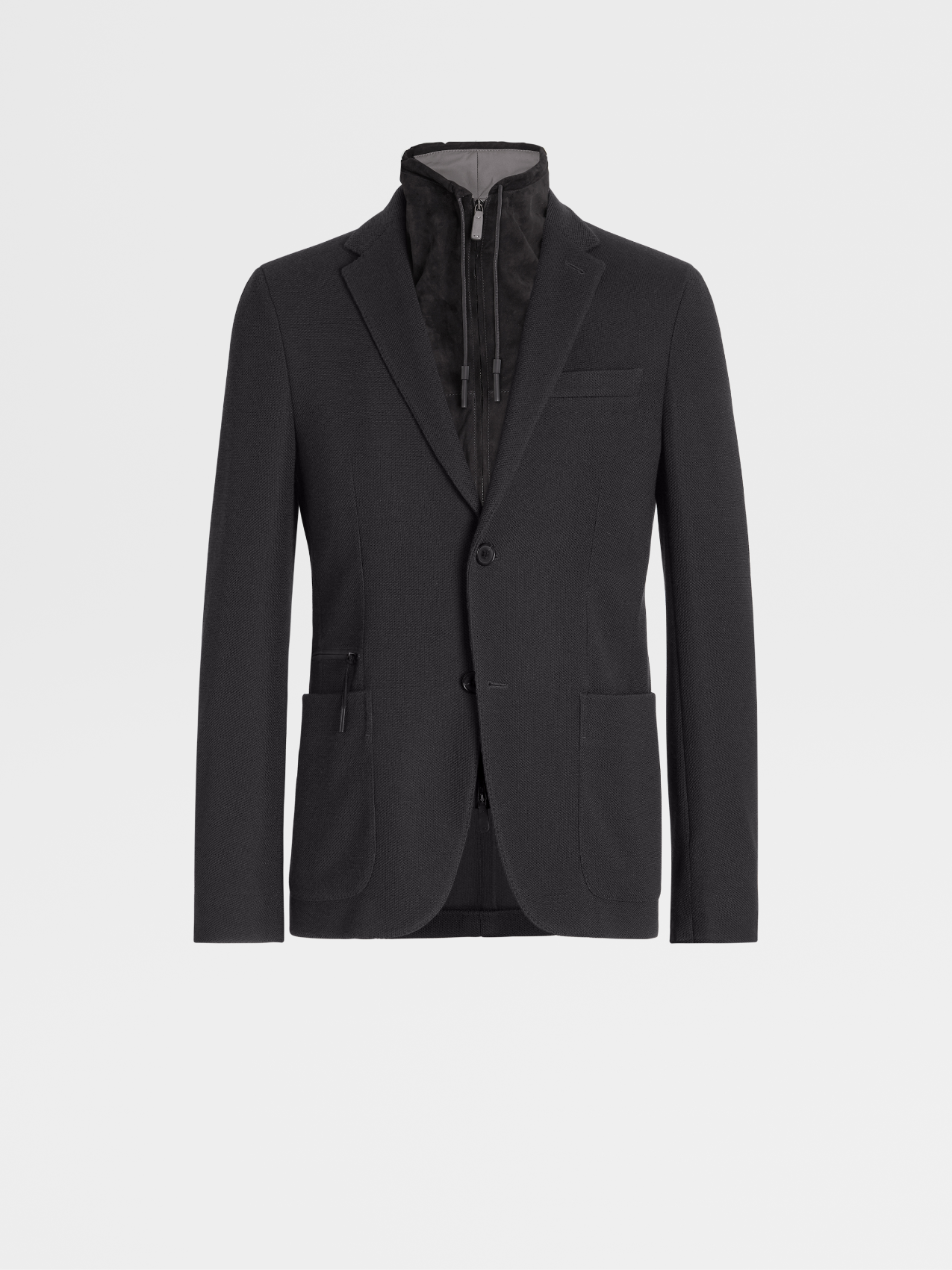 黑色 High Performance™ Jerseywear 夹克